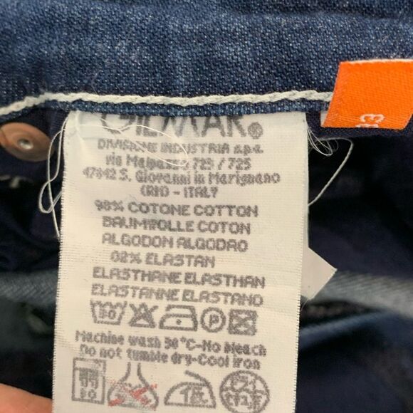 Vintage Design History Iceberg Scooby Blue Jeans with Embroidery - Picture 10 of 16